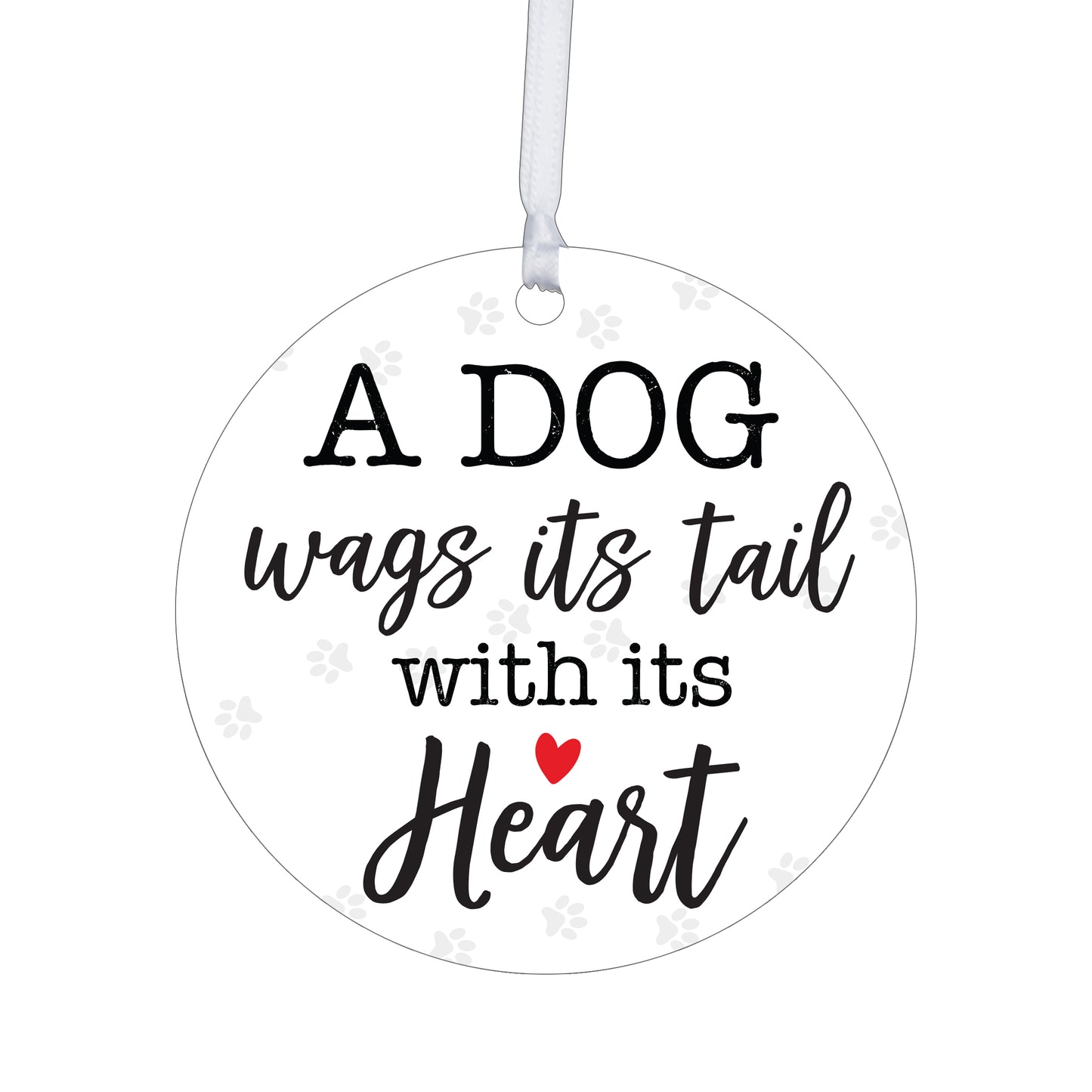 Custom dog ornament