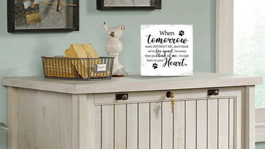 Memorial Shelf Sitters: Personalized Bereavement Gifts That Comfort and Last