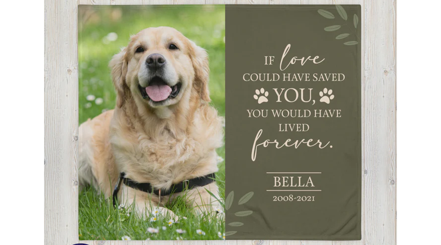 Comforting Memories: Pet Memorial Blankets for the Loss of a Beloved Pet