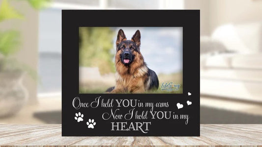 Personalized Memorial Pictures Frames & Urns: Affordable Gifts for Pet Loss