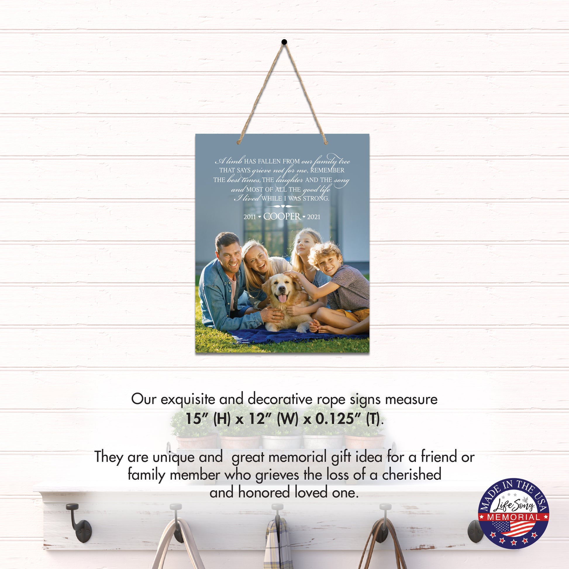 pet memorial plaques with personalized photo