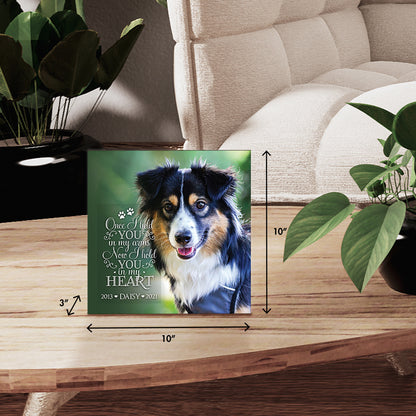 Personalized Wooden Cremation Urn Box for Pet Ashes