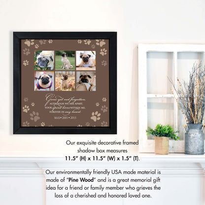 personalized pet framed art signs in loving memory of pet dog and cat