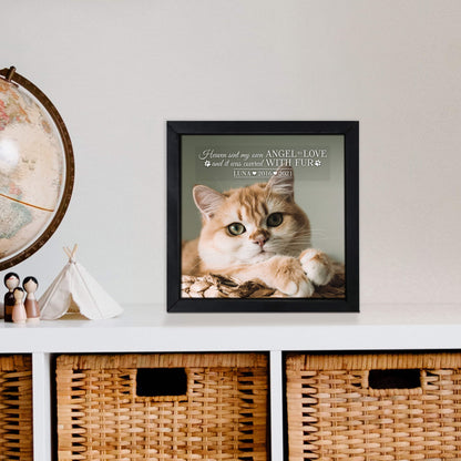 small square pet memorial wall decor ideas