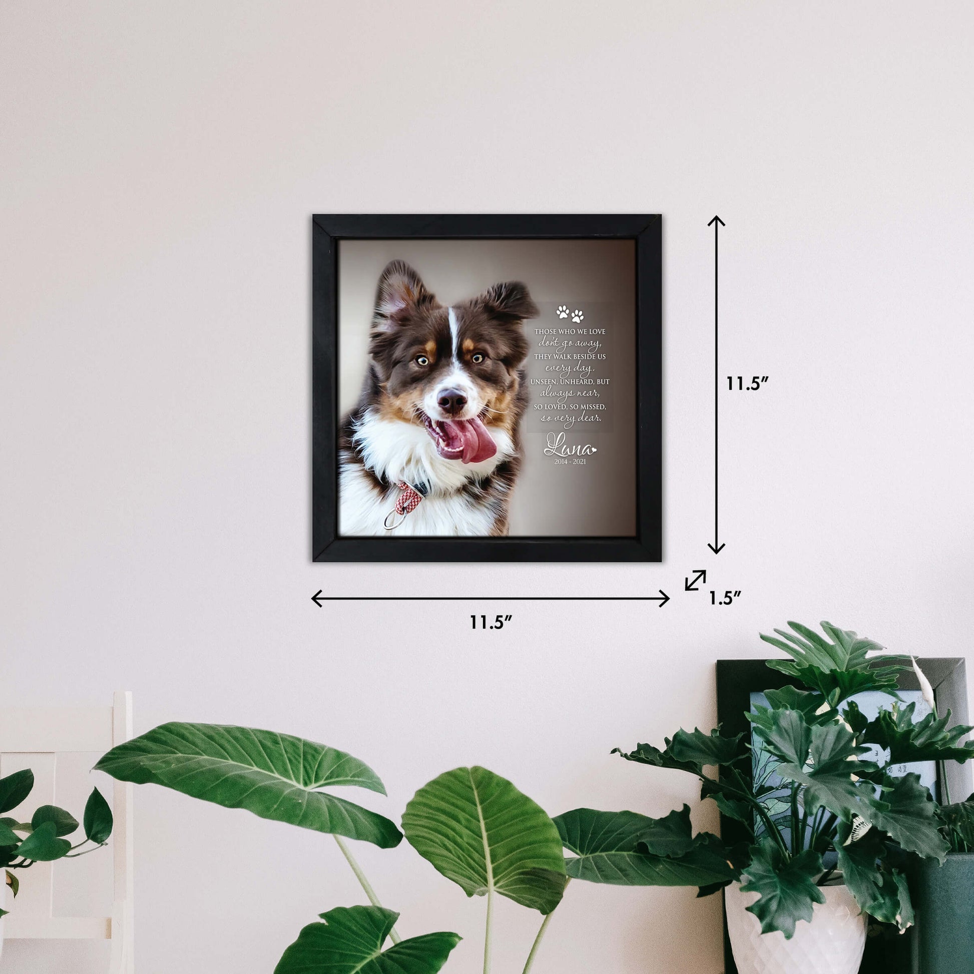 personalized pet framed art sign memorial keepsake for pet lover