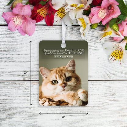 memorial custom pet ornaments small hanging keepsake