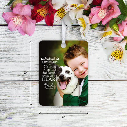 memorial custom pet ornaments small hanging keepsake for pet lover