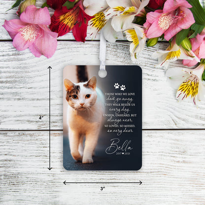 memorial custom pet ornaments small hanging keepsake for pet lover