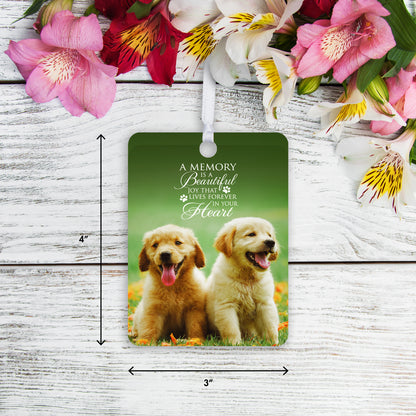 personalized ornaments with pets photo small memorial keepsake