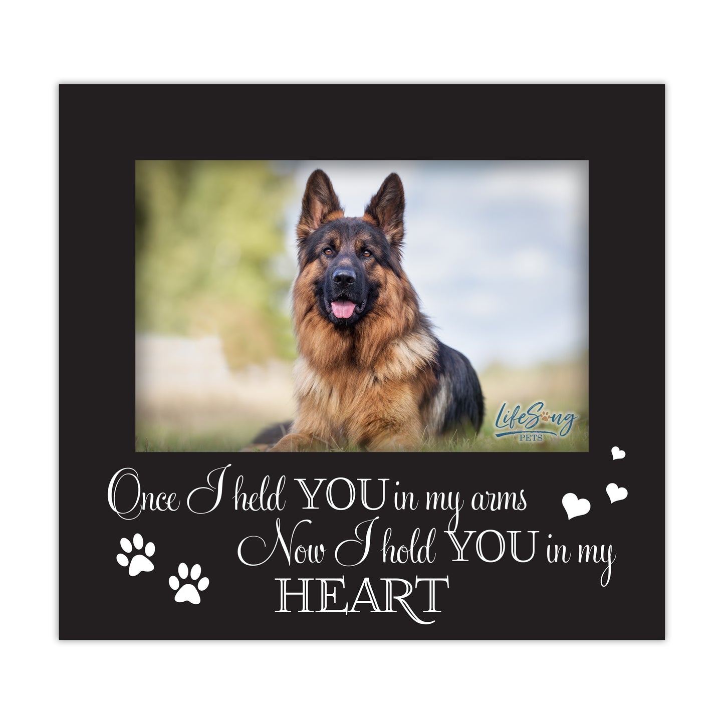 Pet Memorial Picture Frame – Beloved Dog or Cat Memories | Photo Frame Keepsake for Loss of Pet | Pet Remembrance Gift