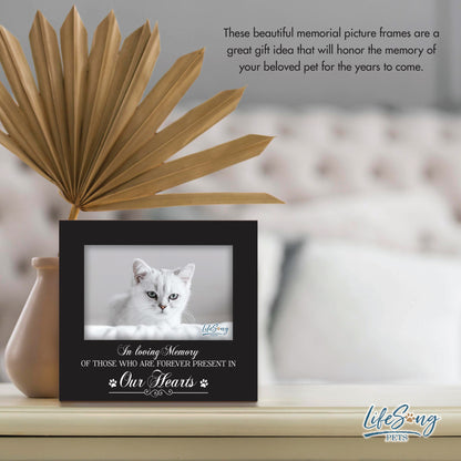 Pet Memorial Picture Frame – Beloved Dog or Cat Memories | Photo Frame Keepsake for Loss of Pet | Pet Remembrance Gift