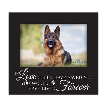 Pet Memorial Picture Frame – Beloved Dog or Cat Memories | Photo Frame Keepsake for Loss of Pet | Pet Remembrance Gift