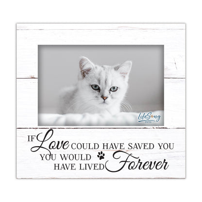 Pet Memorial Picture Frame – Beloved Dog or Cat Memories | Photo Frame Keepsake for Loss of Pet | Pet Remembrance Gift