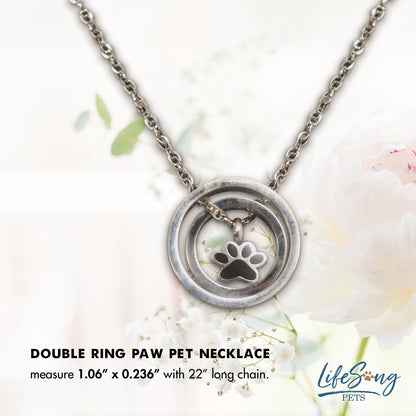 Custom Pet Memorial Urn Necklace – Keepsake Cremation Jewelry for Dogs & Cats