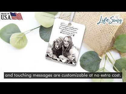 Personalized Memorial Hanging Ornament for Pet Loss|Gone Yet Not Forgotten